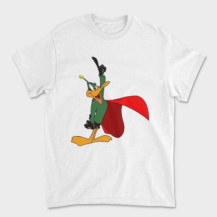 Cartoon Retro Duck Dodgers 6, Унисекс Мъжка Тениска