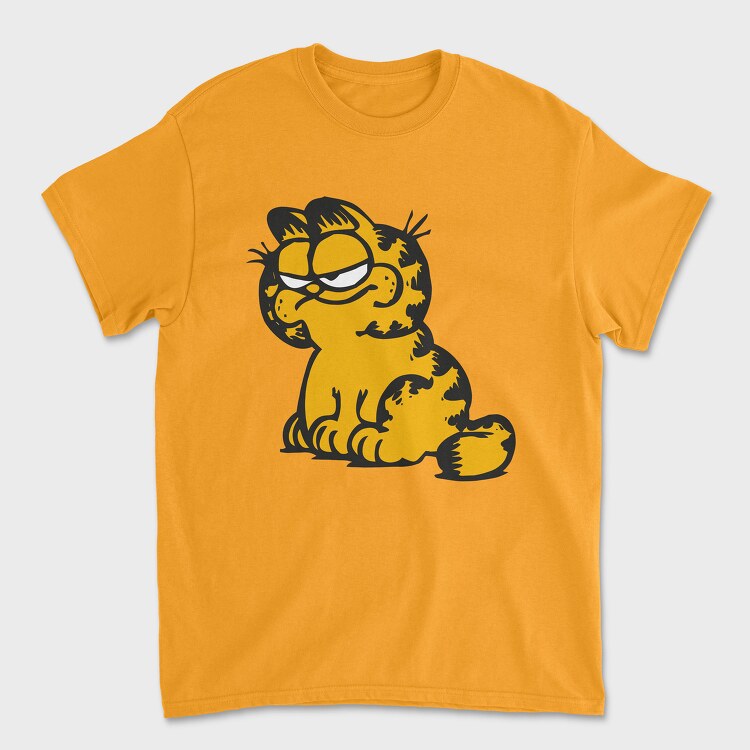 Cartoon Retro Garfield 3, Unisex Men's T-Shirt