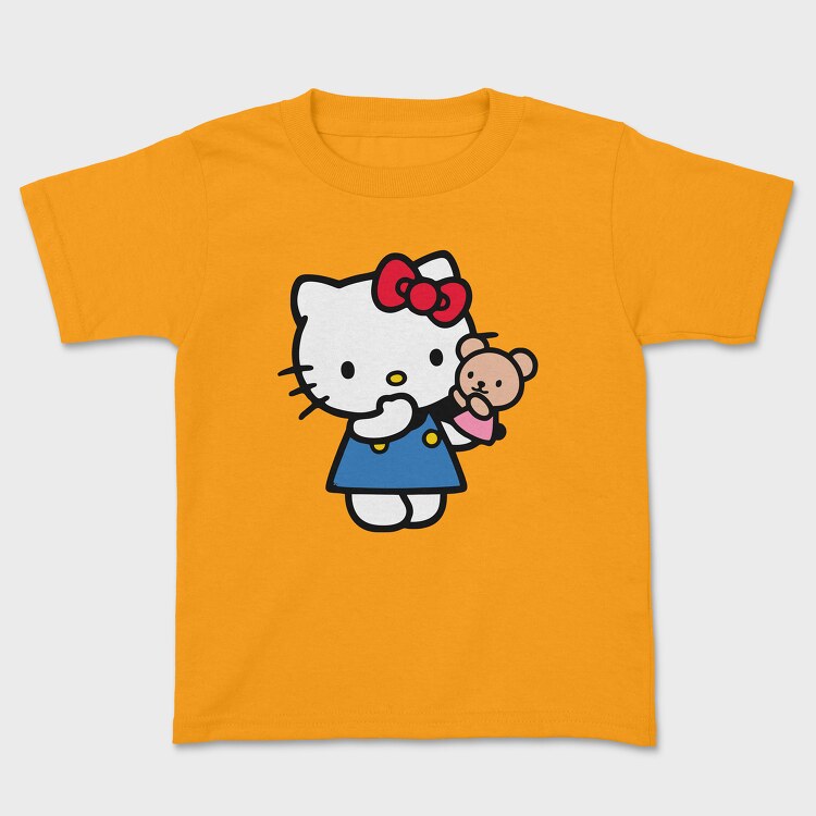 Cartoon Retro Hello Kitty 3, Kids' T-Shirt