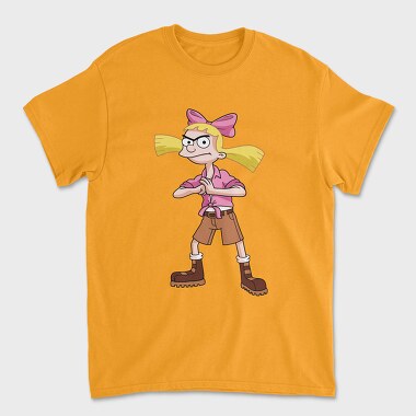 Cartoon Retro Hey Arnold 5, Unisex Men's T-Shirt