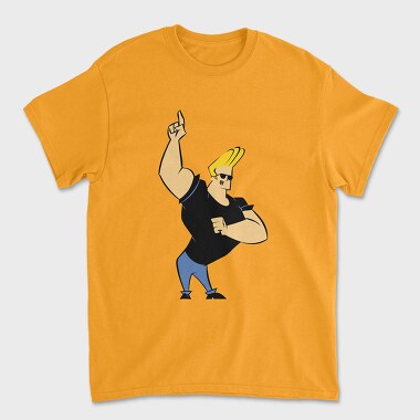 Cartoon Retro Johny Bravo 1, Unisex Men's T-Shirt