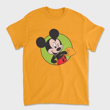Cartoon Retro Mickey Mouse 2, Unisex Men's T-Shirt