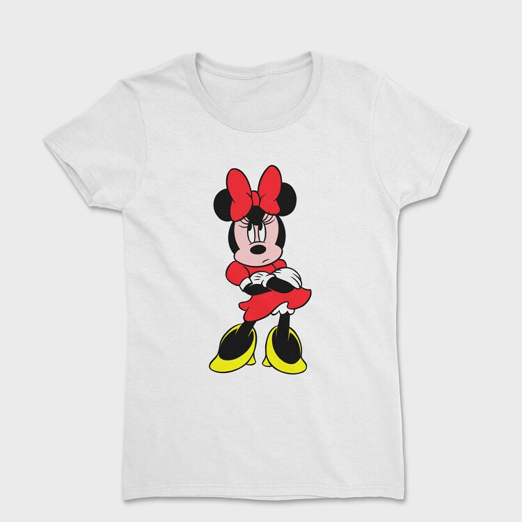 Cartoon Retro Minnie 5, Women's T-Shirt