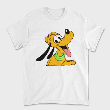 Cartoon Retro Pluto 1, Unisex Men's T-Shirt