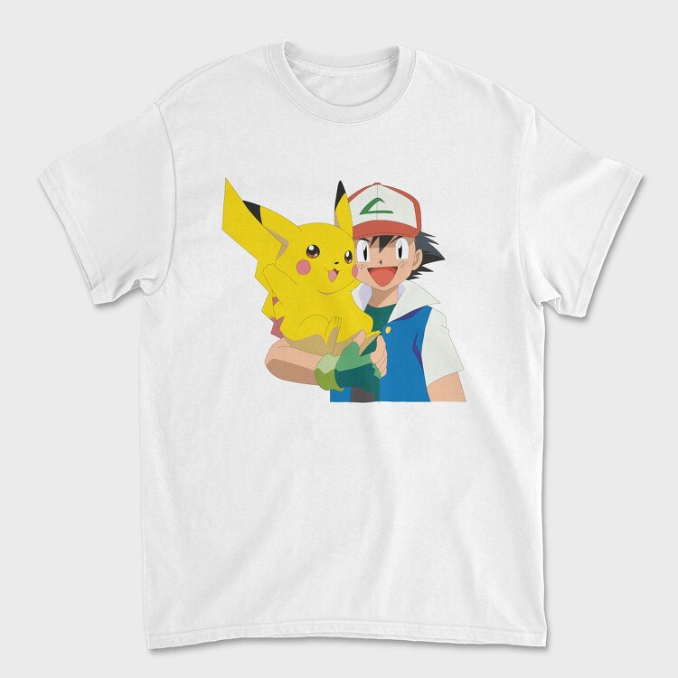 Cartoon Retro Pokemon 3, Unisex Men's T-Shirt