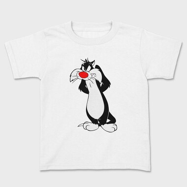 Cartoon Retro Silvestre 6, Kids' T-Shirt