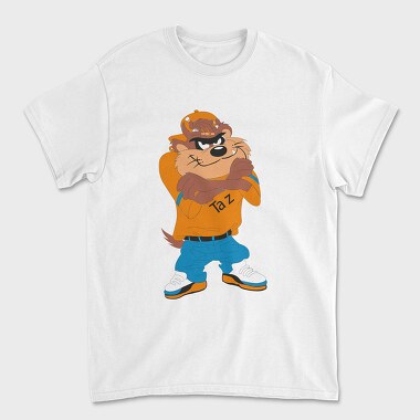 Cartoon Retro Tazmania 3, Unisex Men's T-Shirt