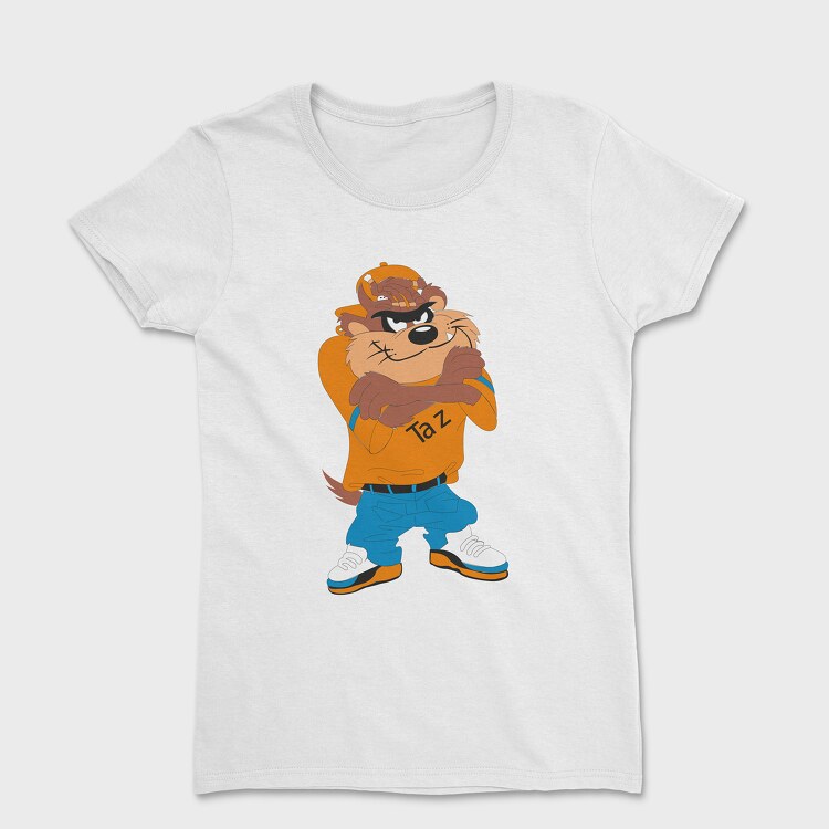 Cartoon Retro Tazmania 3, Women's T-Shirt