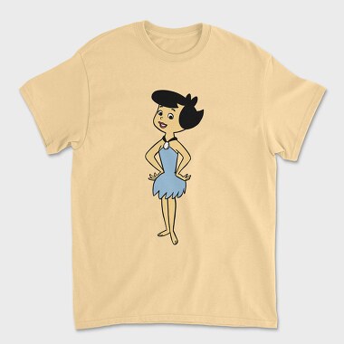 Cartoon Retro the Flintstones 3, Унисекс Мъжка Тениска