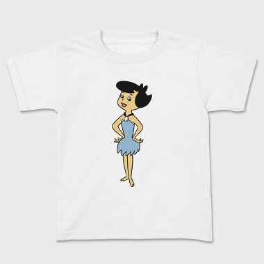 Cartoon Retro the Flintstones 3, Kids' T-Shirt