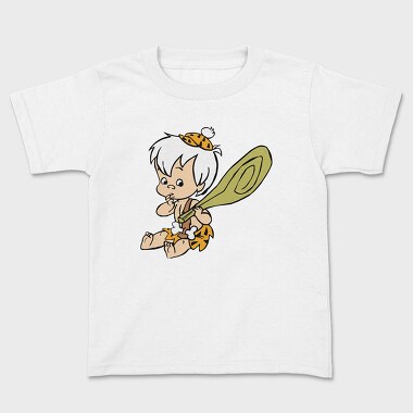 Cartoon Retro the Flintstones 4, Kids' T-Shirt