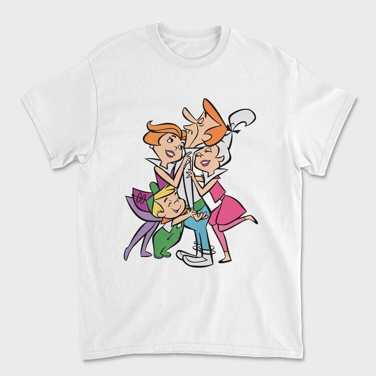 Cartoon Retro the Jetsons 4, Унисекс Мъжка Тениска