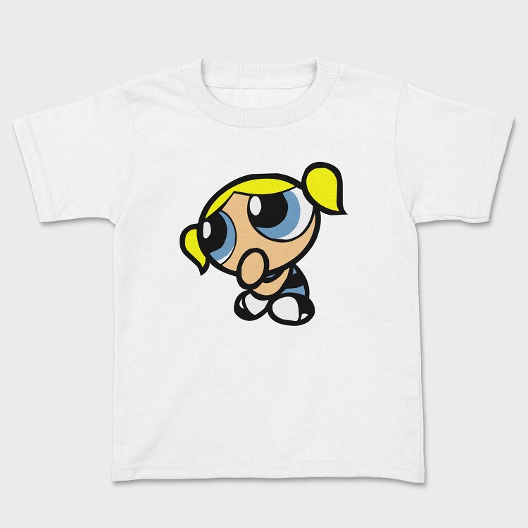 Cartoon Retro the Powerpuff Girls 3, Детска Тениска