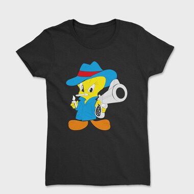 Cartoon Retro Tweety 3, Women's T-Shirt