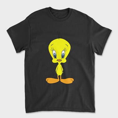 Cartoon Retro Tweety 5, Unisex Men's T-Shirt