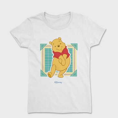 Cartoon Retro Winnie the Pooh 4, Дамска Тениска