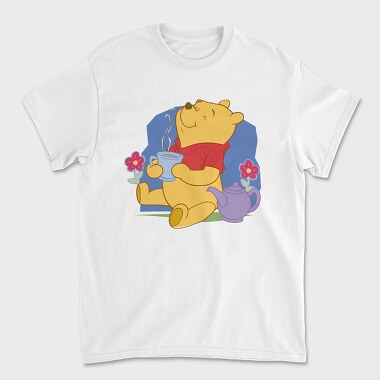Cartoon Retro Winnie the Pooh 6, Unisex Men's T-Shirt