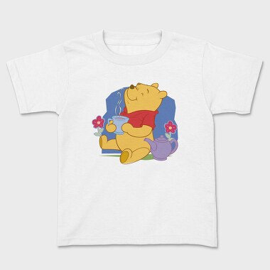 Cartoon Retro Winnie the Pooh 6, Kids' T-Shirt
