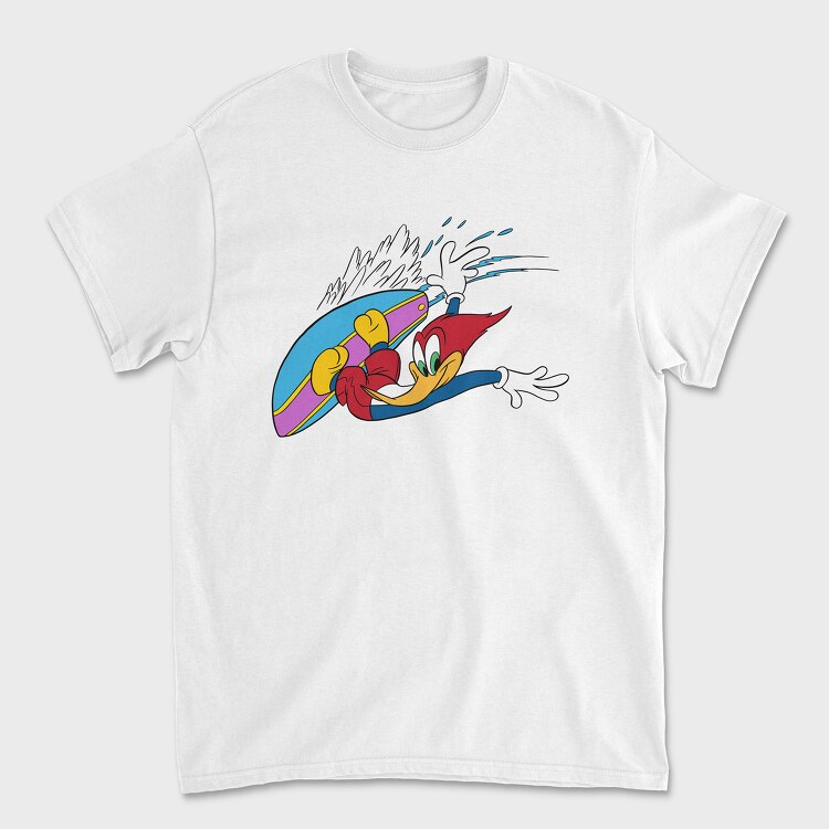Cartoon Retro Woody Woodpecker 6, Unisex Men's T-Shirt