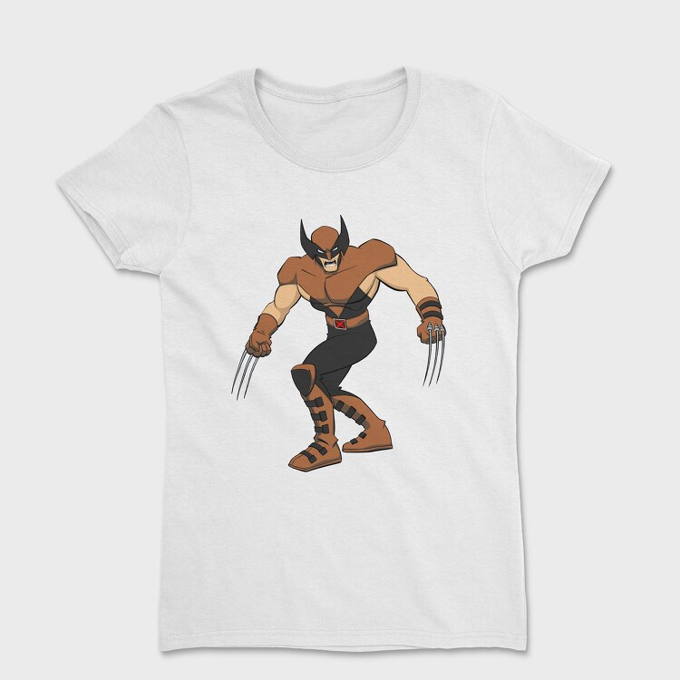 Cartoon Retro X Men 4, Дамска Тениска