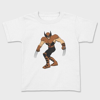 Cartoon Retro X Men 4, Kids' T-Shirt