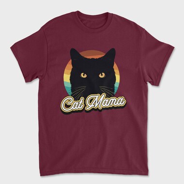 Cat Mama, Unisex Men's T-Shirt