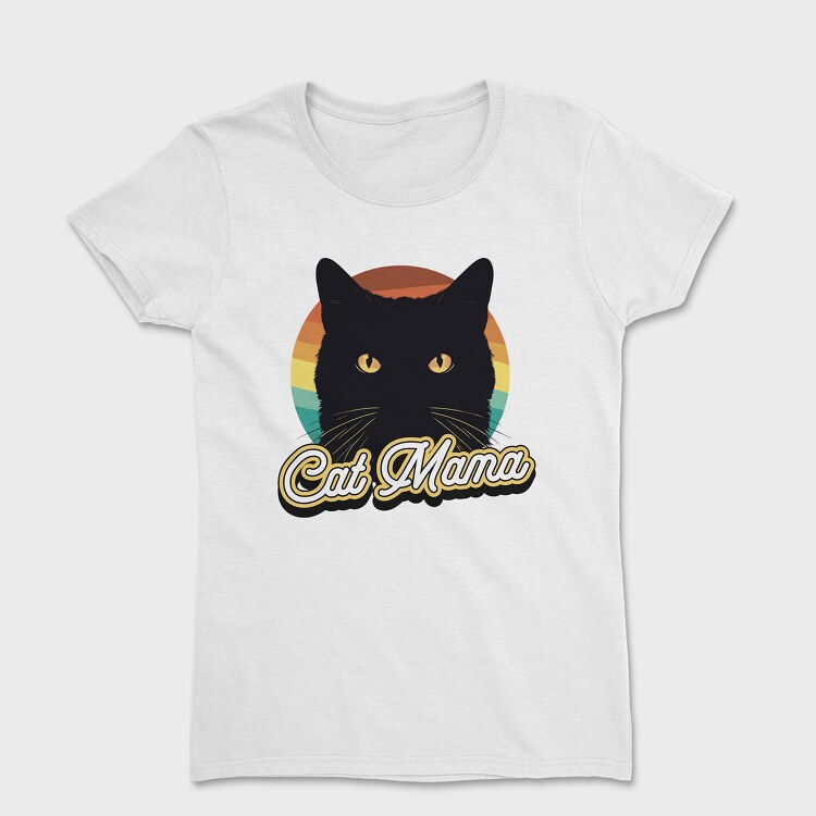 Cat Mama, Women's T-Shirt