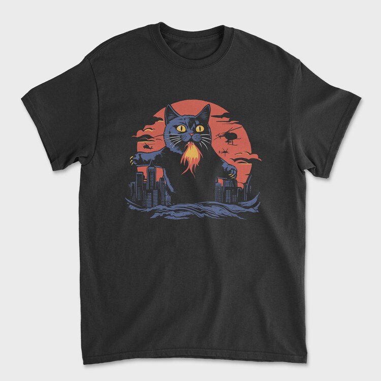Cat Monster Parody, Unisex Men's T-Shirt