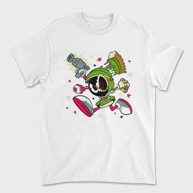 Crazy Marvin the Martain, Unisex Men's T-Shirt