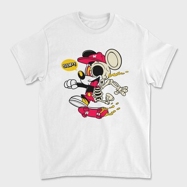 Crazy Mickey, Unisex Men's T-Shirt