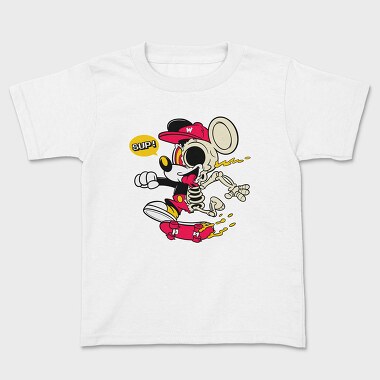 Crazy Mickey, Kids' T-Shirt