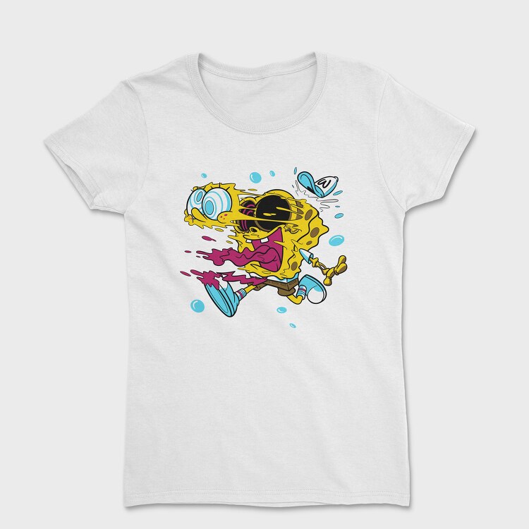 Crazy Sponge Bob, Дамска Тениска