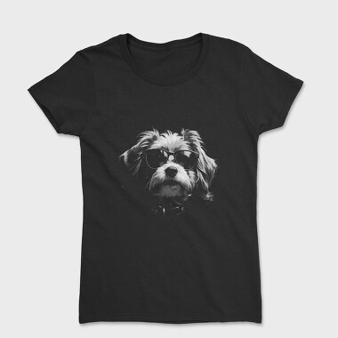 Dogs Unglasses Monochrome, Women's T-Shirt