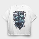 Dragon Moon, Unisex Men's T-Shirt