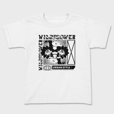 Kids' T-Shirt, Flower 1