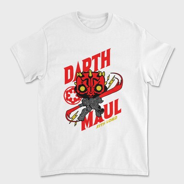 Funko Darth Maul, Unisex Men's T-Shirt