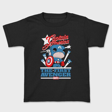 Funko Marvel captain america, Детска Тениска