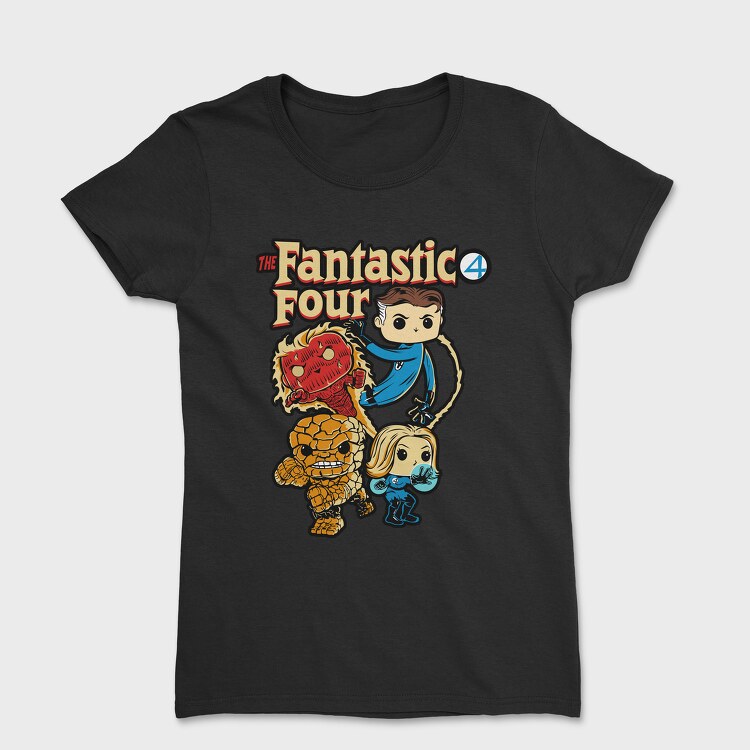 Funko Marvel fantastic four, Дамска Тениска