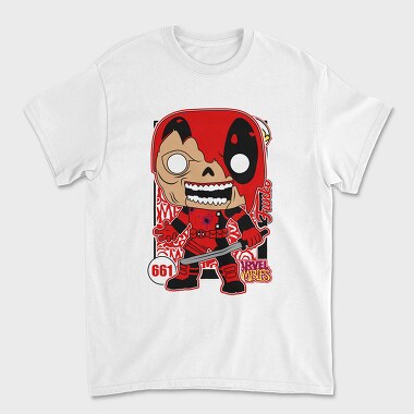 Funko Marvel Zombies deadpool, Unisex Men's T-Shirt