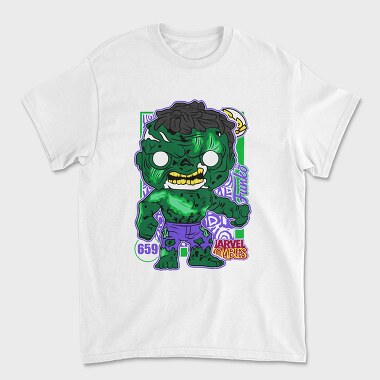 Funko Marvel Zombies hulk, Unisex Men's T-Shirt