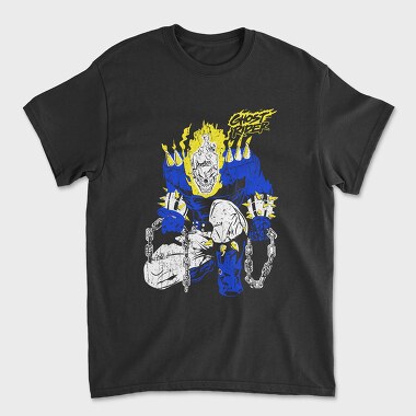 Ghost Rider 3, Unisex Men's T-Shirt