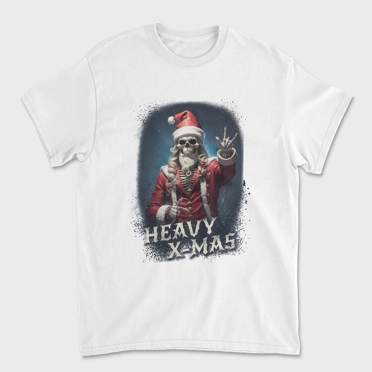 Heavy X Mas Christmas, Unisex Men's T-Shirt