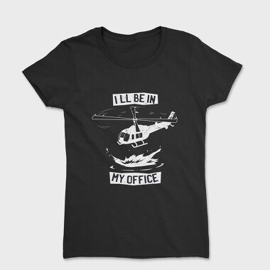 Helicopter Office, Women's T-Shirt