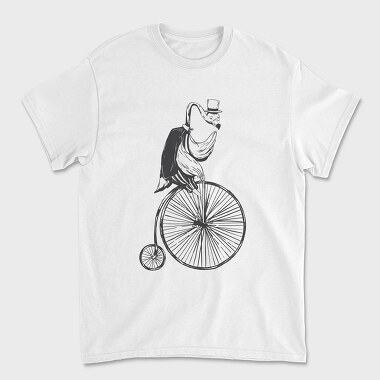 Highwheel Flamingo, Unisex Men's T-Shirt