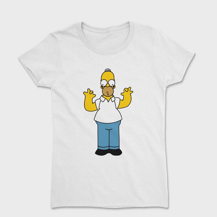 Homer Simpson 1, Women's T-Shirt