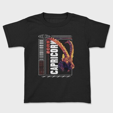 Horoscope Capricorn, Kids' T-Shirt
