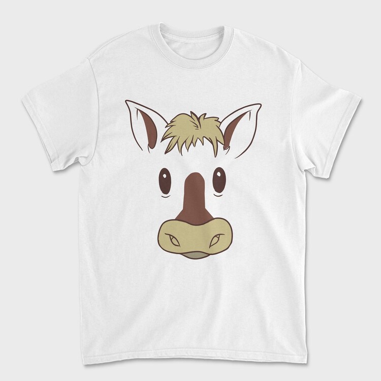 Horse Face, Unisex Men's T-Shirt