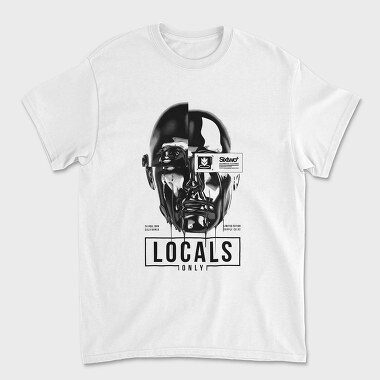 Unisex Men's T-Shirt, Locals Only 1