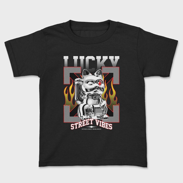 Lucky 2, Kids' T-Shirt