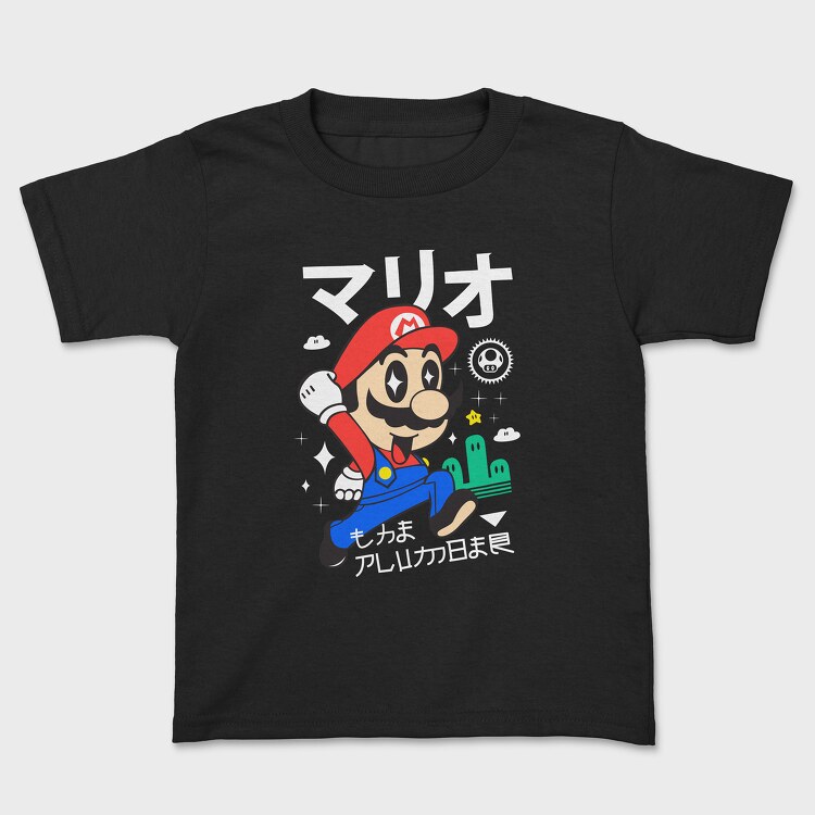 Mario Design 3, Kids' T-Shirt